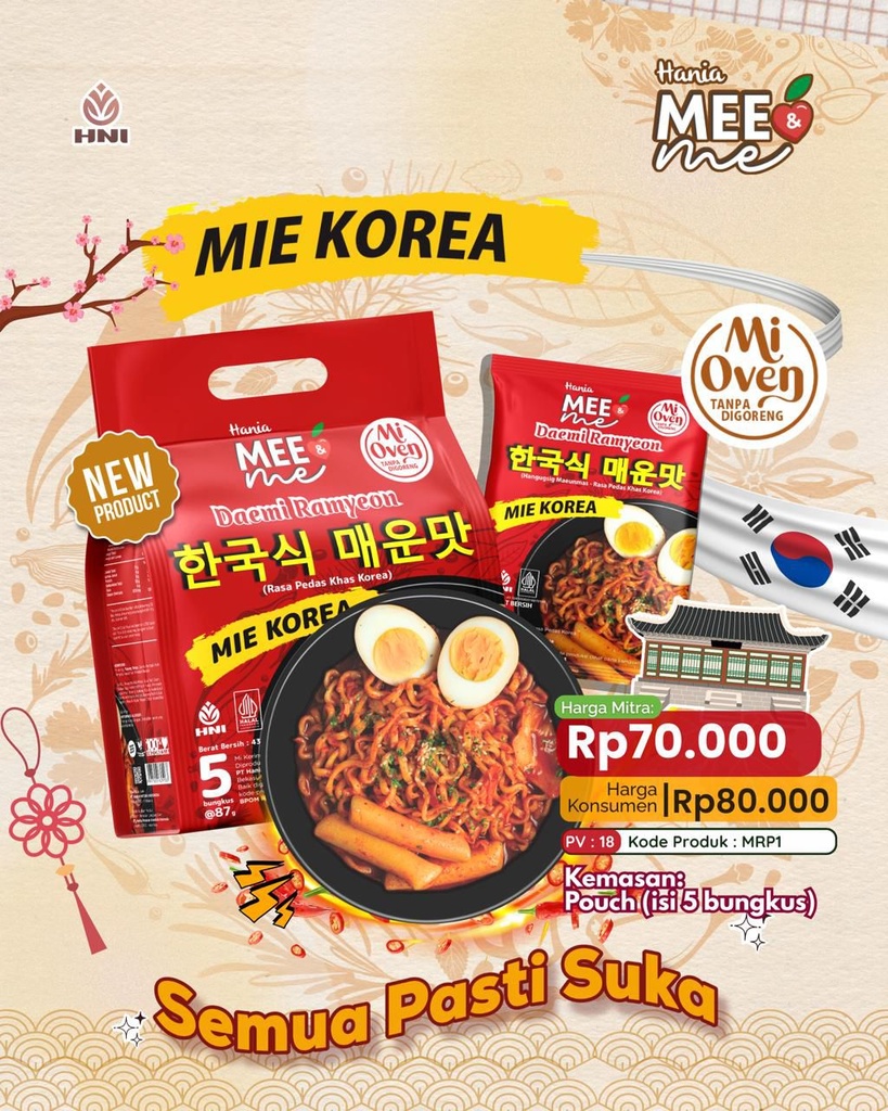 Hania Mee and Me Mie Korea