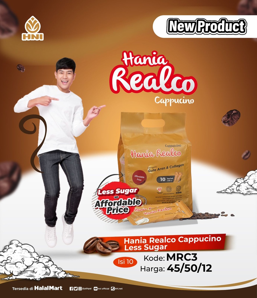 Hania Realco Cappucino Less Sugar
