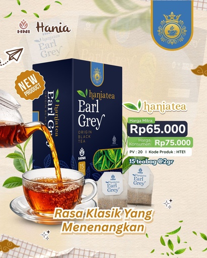 Hania Tea Earl Grey Bergamot